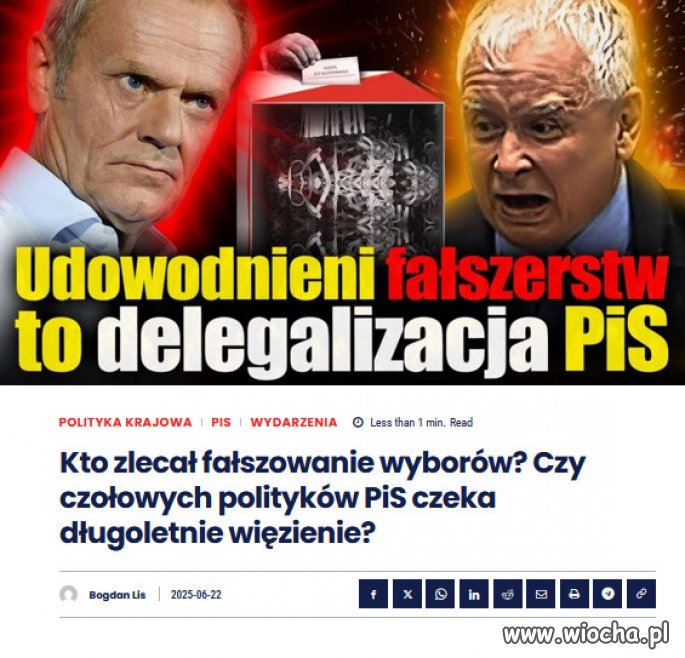 PiS to bolszewicka "prawica" Putina, wrogowie narodu!