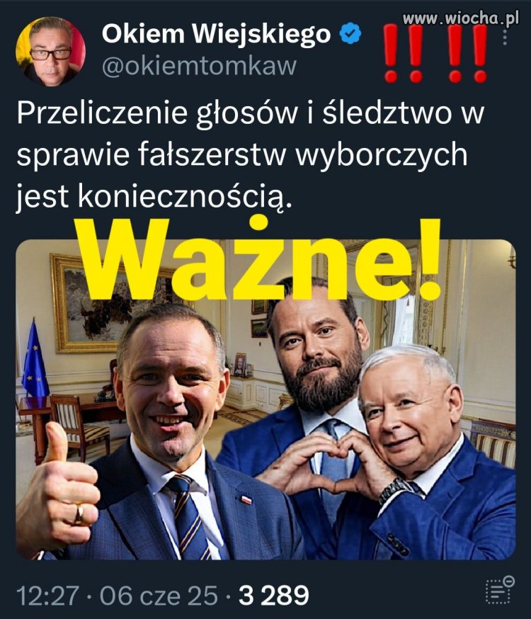 Ludzie powinni wyjść na ulicę i zaprotestować!