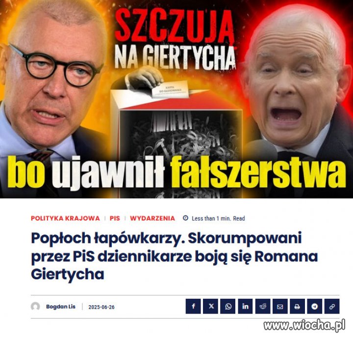 Stare stalinowskie metody, propagandy Kaczyńskiego