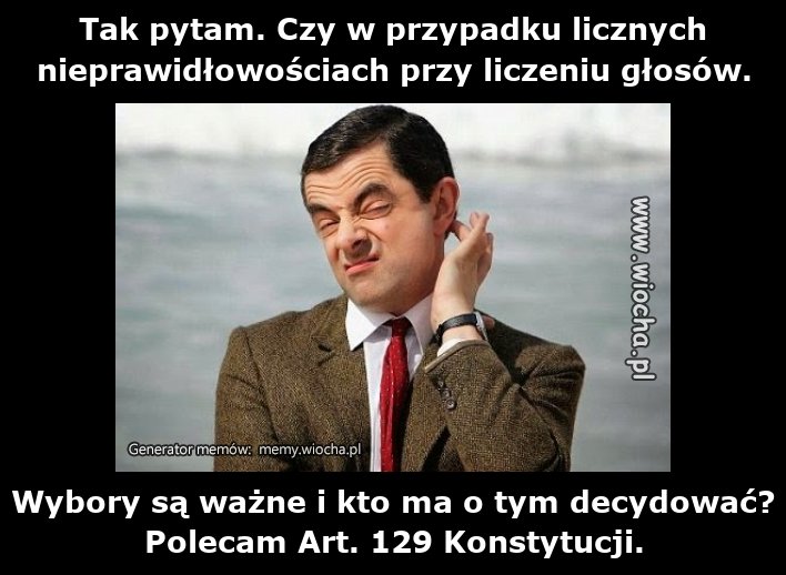 Tak pytam. Czy w przypadku licznych
