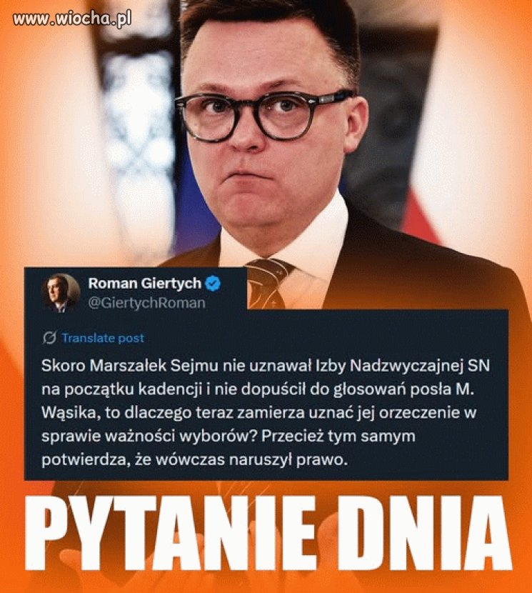 Szymon ty już według mnie jesteś skończony