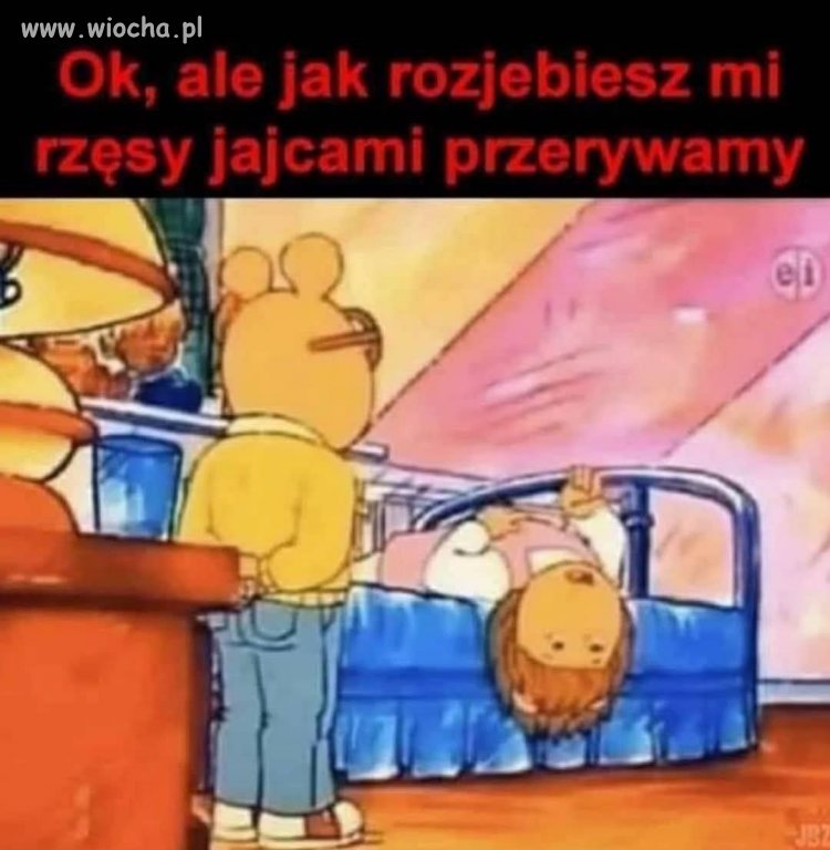 Uważaj na rzęsy 