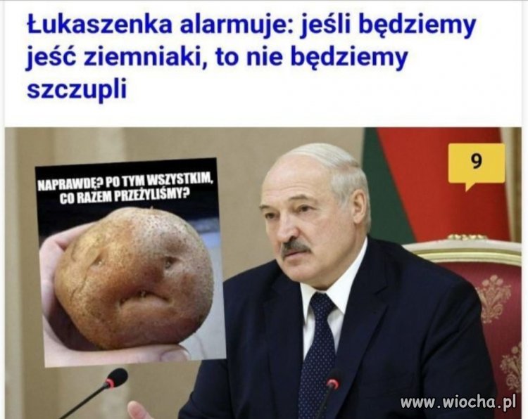 A jako szczepionkę reklamował setę 