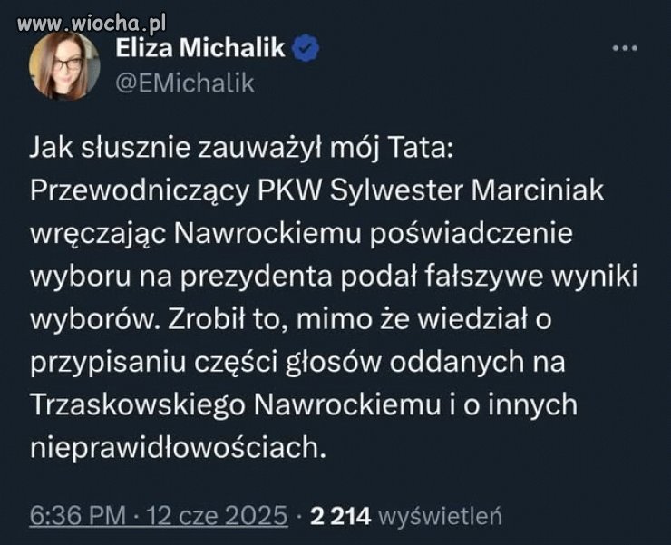 Marciniak to pisowiec także nie dziwi mnie to