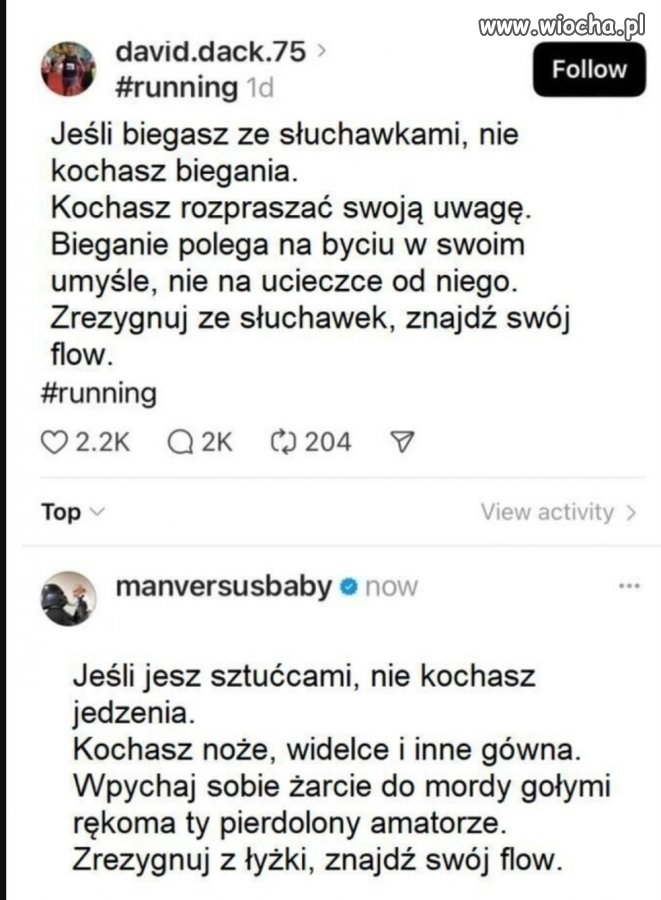 Każdy robi to co lubi i jak lubi 