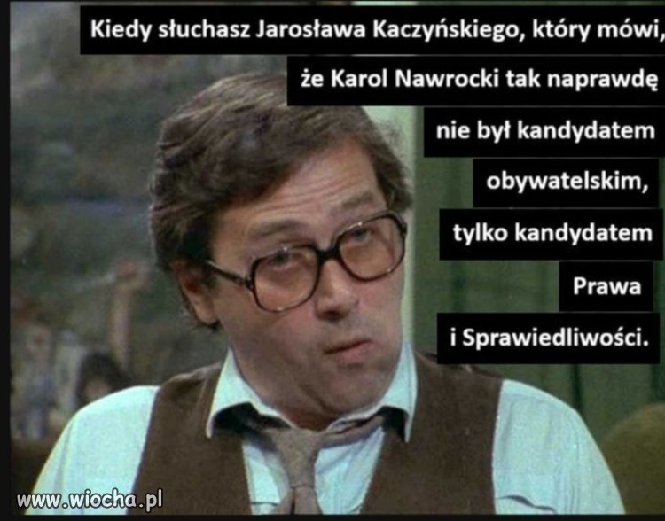 No co też postaliniwski relikt nie powie 