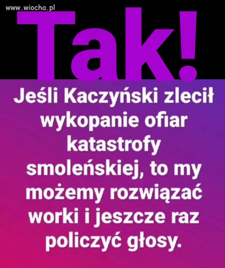 Jeszcze raz przeliczyć głosy!
