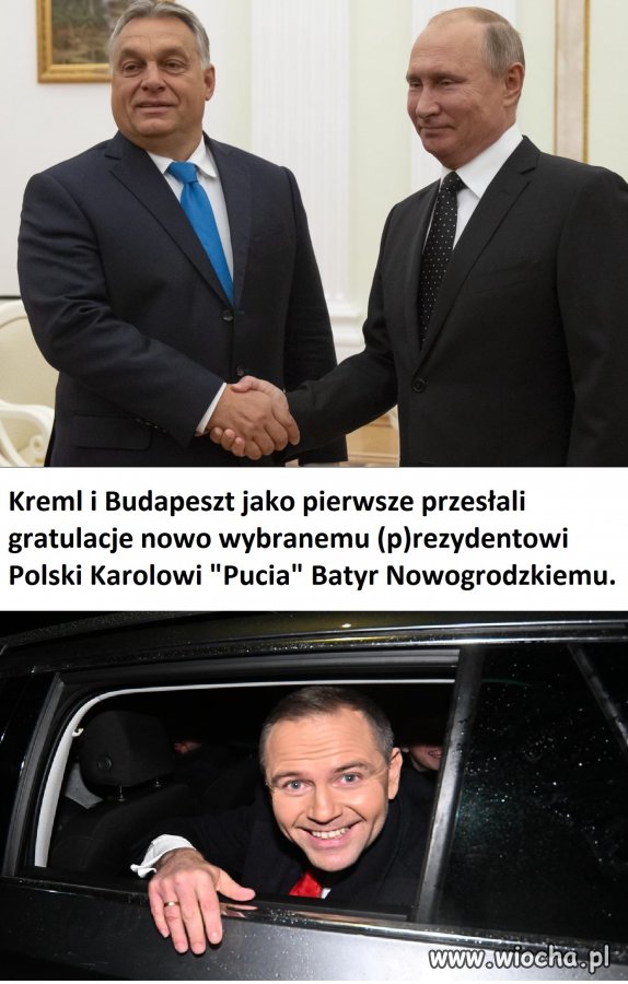 Gratulacje spływają od zaprzyjaźnionych mocarzy