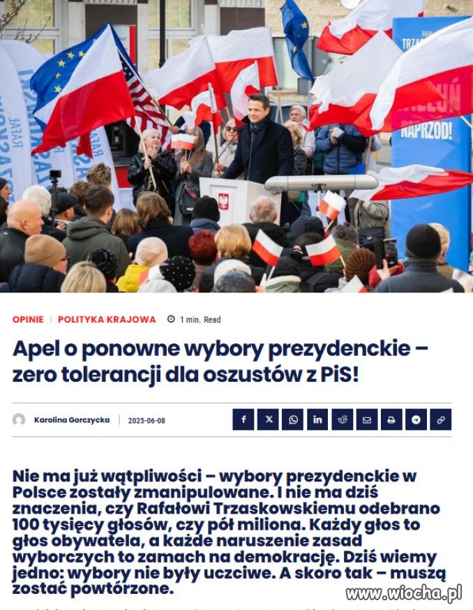 Oszustwa i kłamstwa PiSu, nie mogą być cnota...