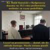 W końcu następuje rozliczenie 