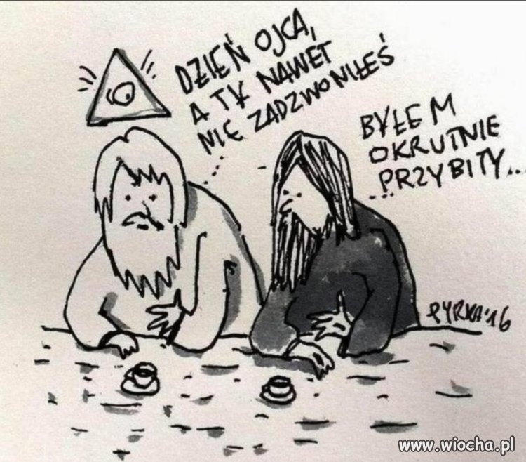 Taki tam sucharek dla katolików 