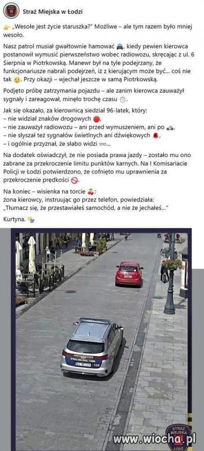 Wesołe jest życie staruszka