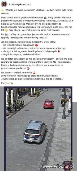 Wesołe jest życie staruszka