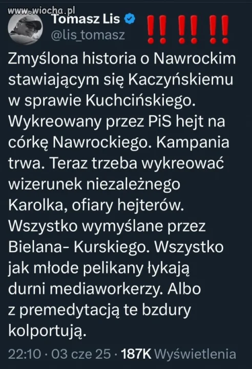 Pisowcy już kręcą lody