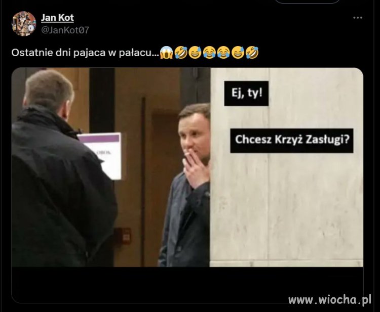 Kolejny odwiert w dnie robiony przez Dudę. 