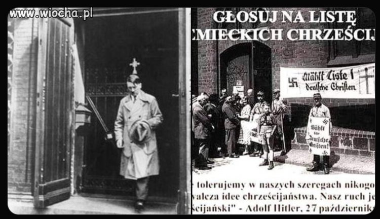Wiecie że Hitler i Himmler byli katolikami? Do samego końca. 