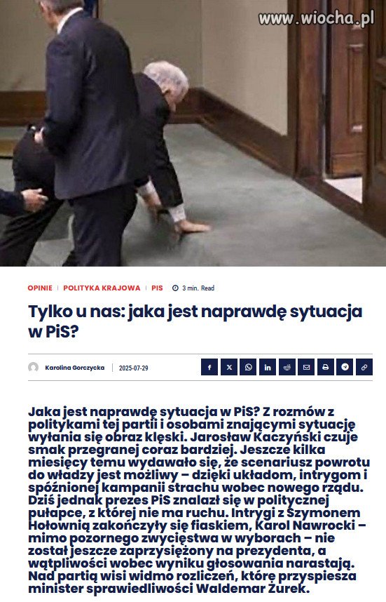 Nastroje w Nowogrodzkiej są dziś ponure. 
