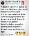 Nie przeliczenie całości głosów w sytuacji, gdy w 1/3 dotychczasowej próby badawczej
