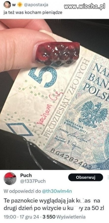 Kochane pieniążki