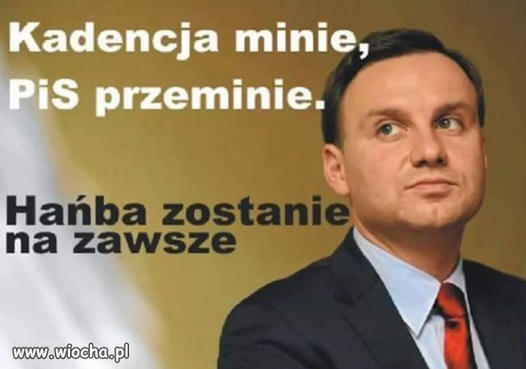 Ten Wstyd i Hańba powinny być wydrukowane czerwoną czcionką