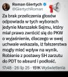 Gdy qrwa zostaje marszałkiem ...