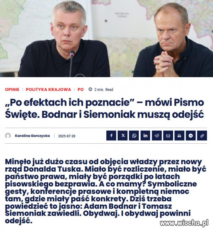 Czy któryś z polityków PiS siedzi? NIE!!!
