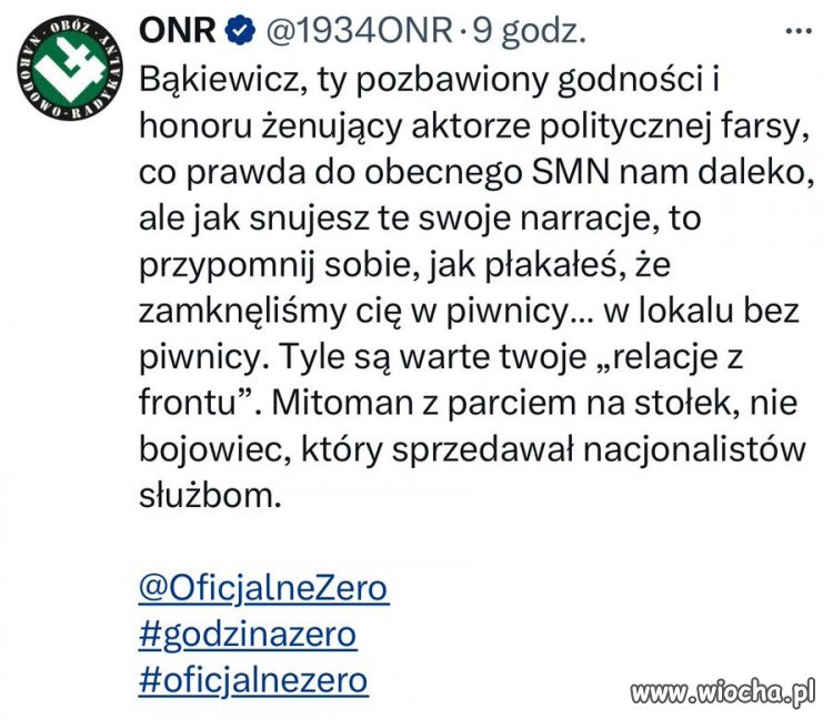 Właśnie przed chwilą się zastanawiałem, 