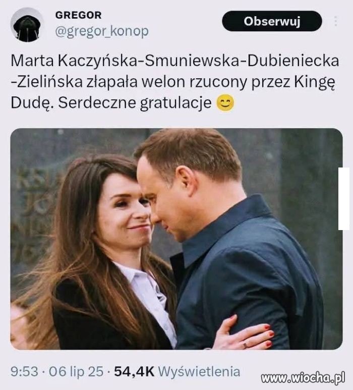 Szykuje się kolejne wesele