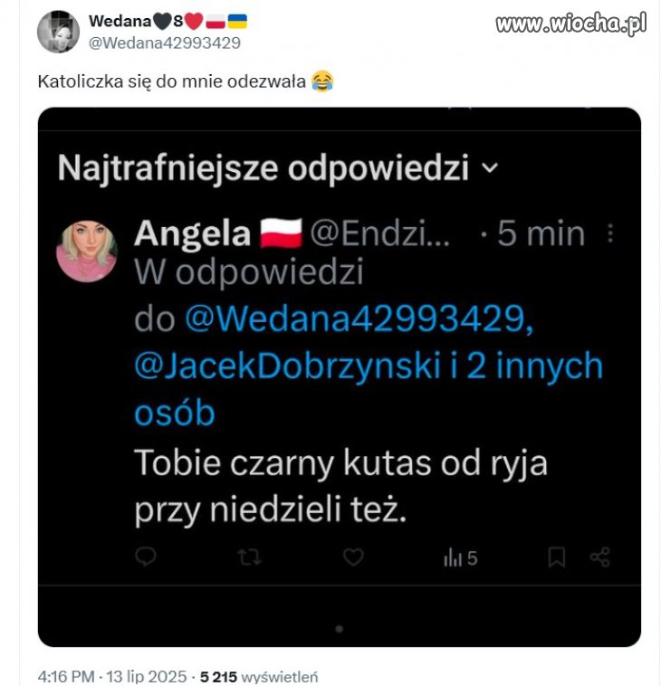A to nie z Biblii? A nie... Czekaj..   