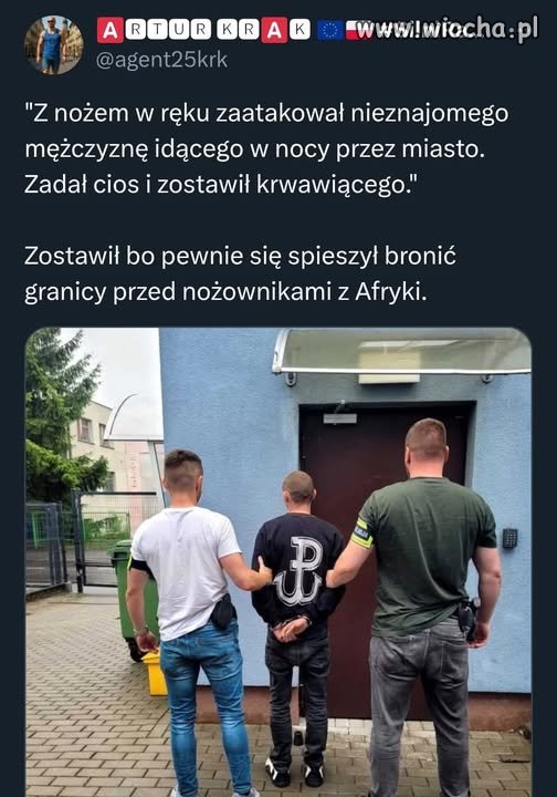 Bojówkarz Bąkiewicza
