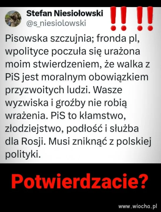 To nie jedyna PiSowska szczujnia, którą trzeba zamknąć !