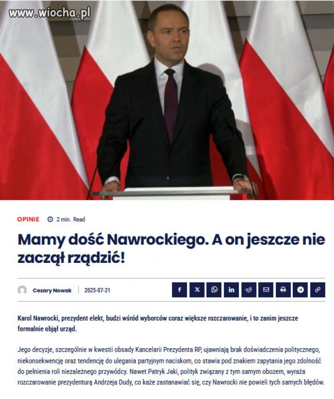 Nawrocki juz zawsze bedzie kibolem i sutenerem...