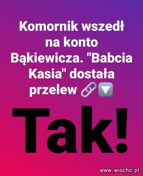 Wreszcie jakaś dobra wiadomość !