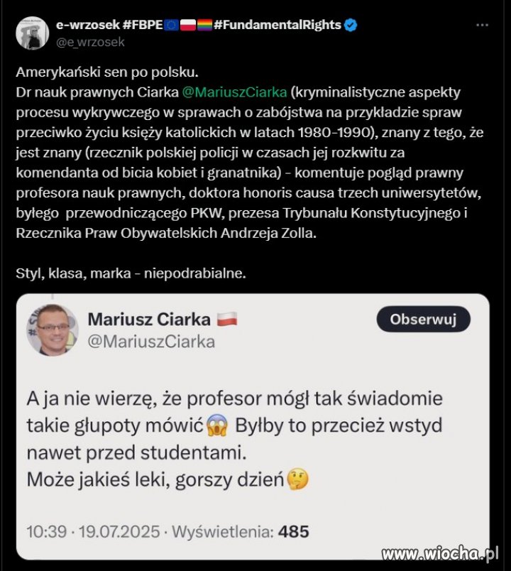 Pis tylko takich zatrudniał