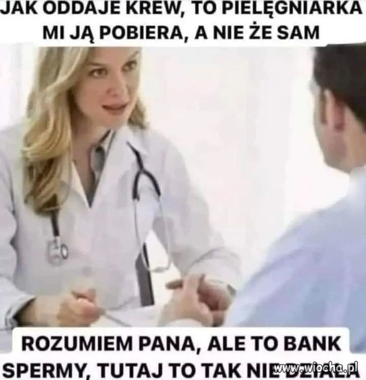 Odaje krew to pobierają 