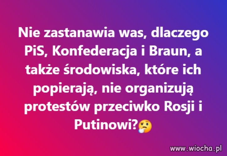 Czy kiedyś myślałeś ... dlaczego ?
