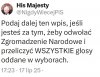 Jestem za ponownym przeliczeniem głosów !