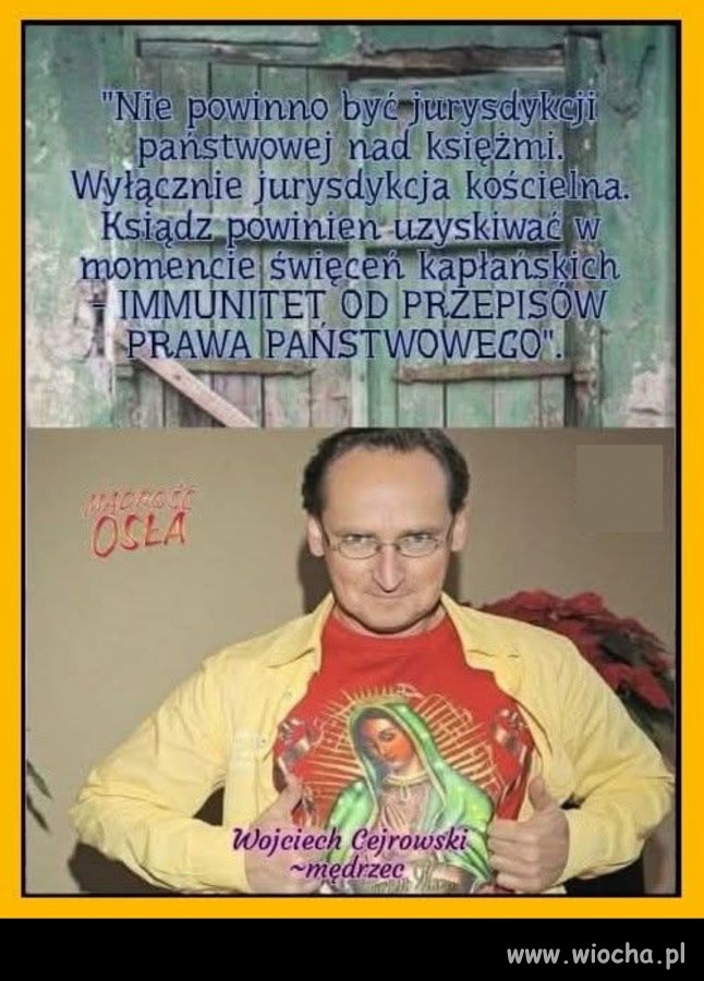 Nic głupszego już dzisiaj nie przeczytasz ...