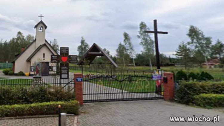 Podpalone ciało na drodze pod Grójcem