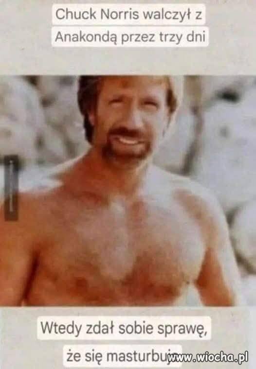 Chuck Norris w formie 