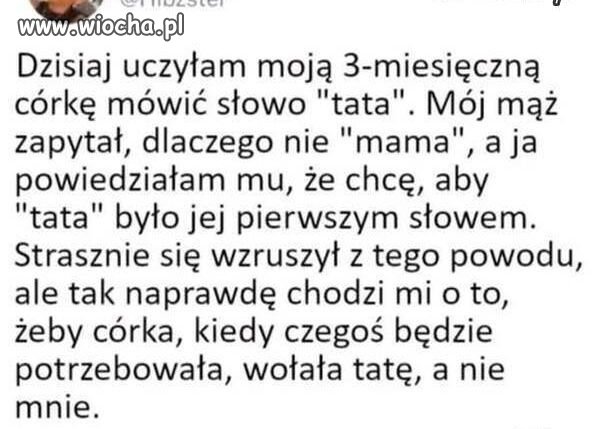 Sprytna mamusia.