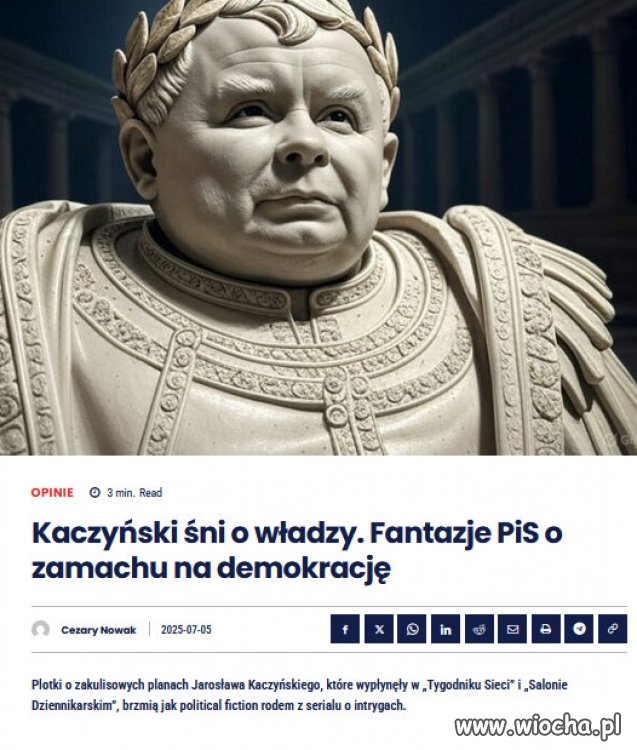 Zamiast realnej strategii, mamy political fiction