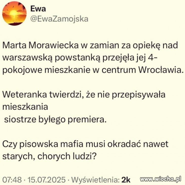 Okradać seniorów. To takie PiSowskie ...