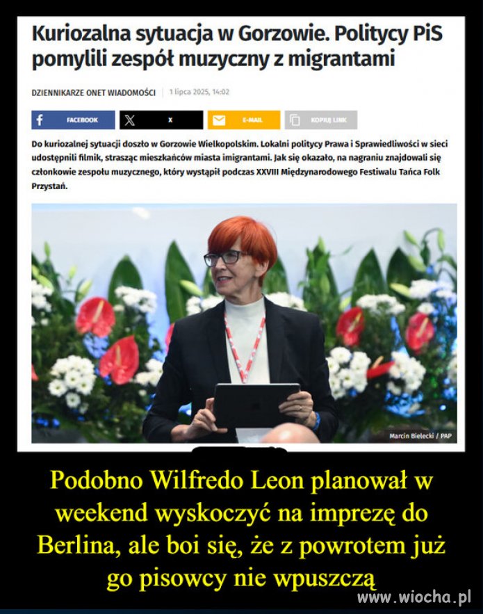 Straszenie imigrantami to numer popisowy PiSu od 2015 roku!