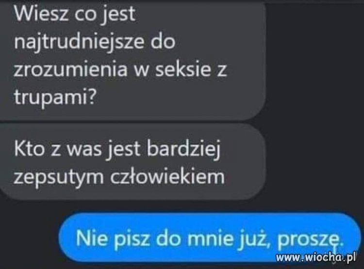 No dobre pytanie 