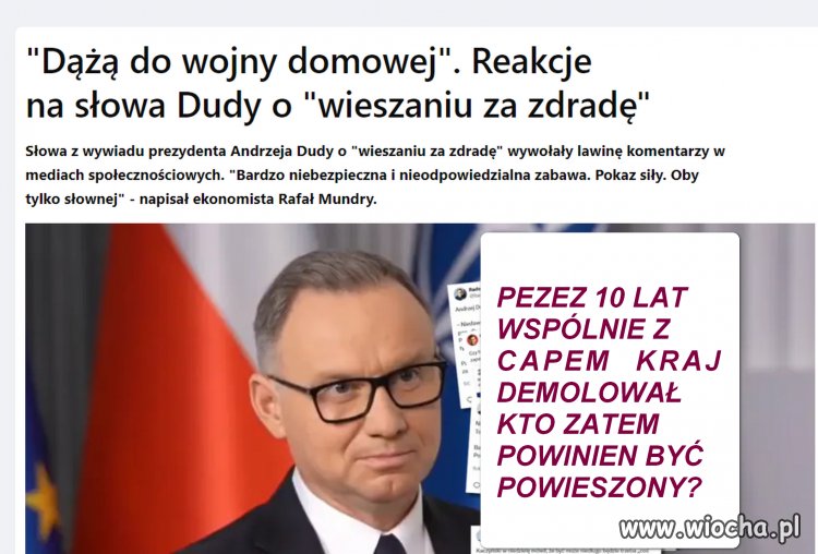 10 lat demolki i zdrady,kto zatem powinien