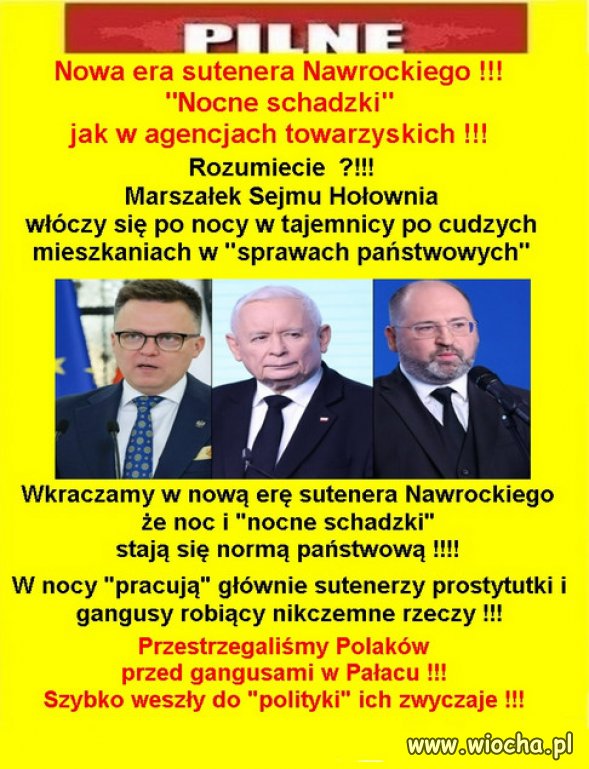 PiS zalatwia wszystko cichcem po nocy...