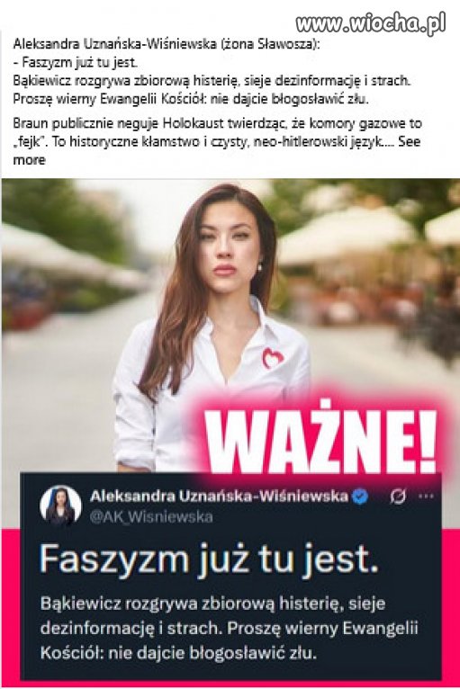 Podsycany przez Rydzyka i sprzedajnych biskupów kościoła 