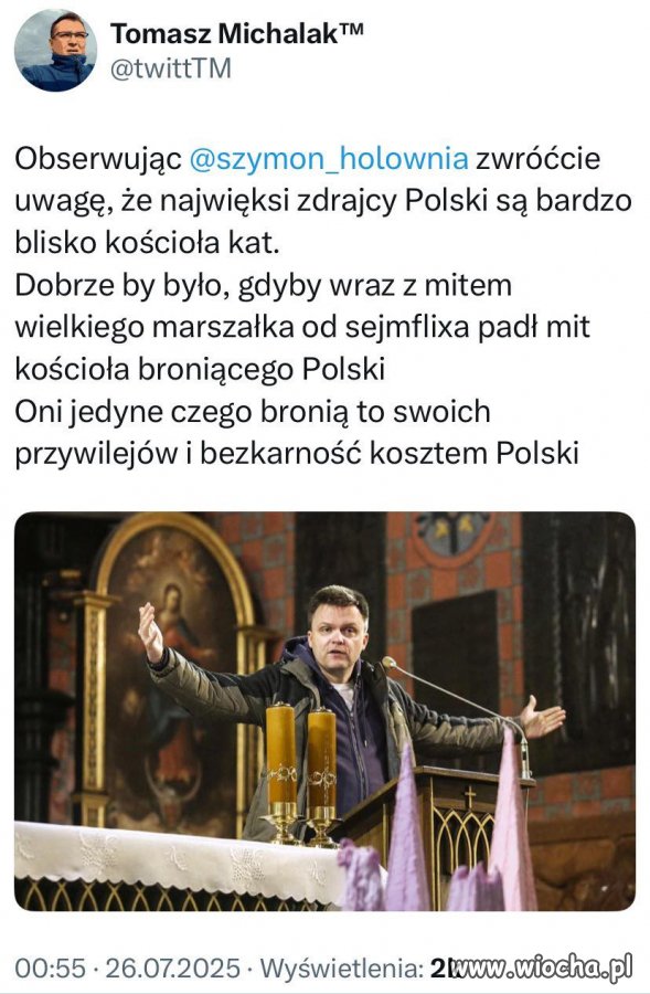 Hołownia nareszcie wyłożył karty na stół