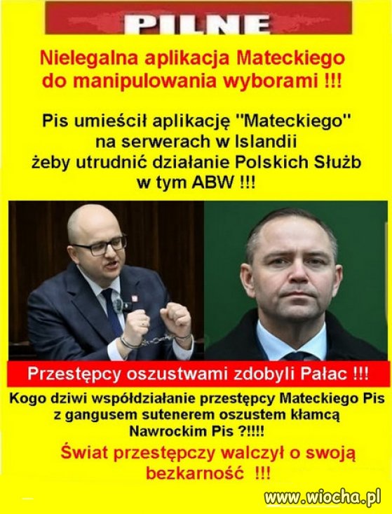 Oszust Matecki był potrzebny PiSowi przed wyborami